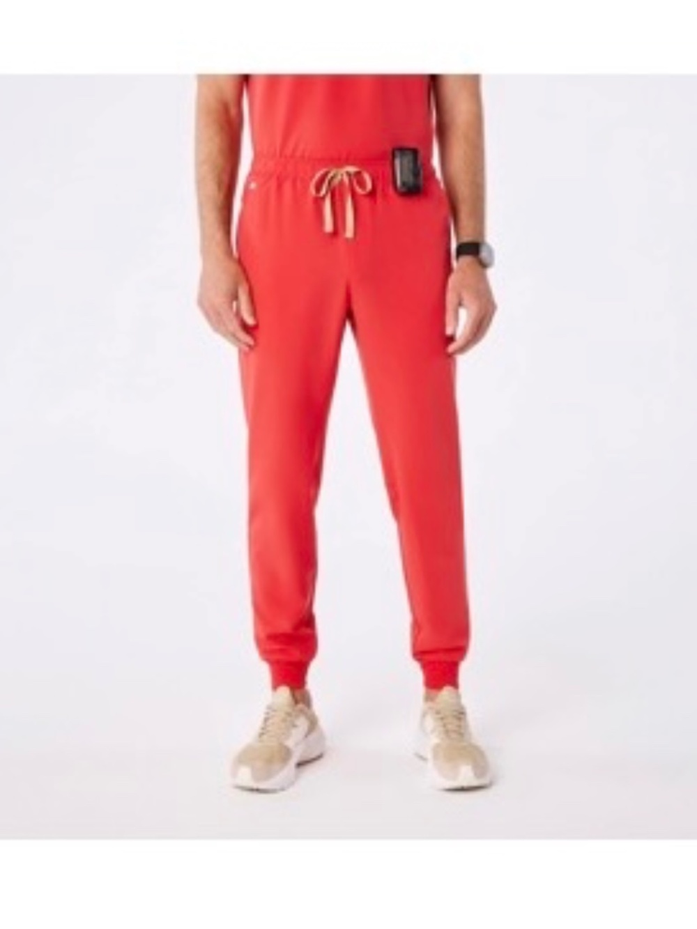 FIGS Men’s Tansen Jogger Scrub Pants Hibiscus